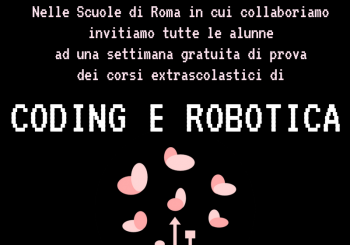 Roma. Evento: “Coding e robotica”